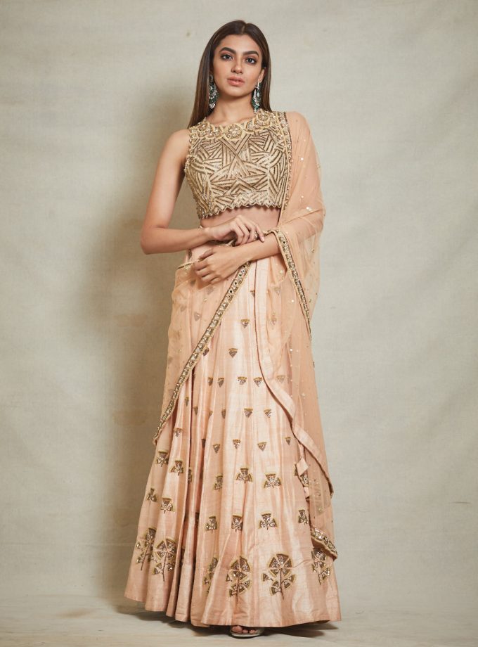 arpita mehta pink lehenga